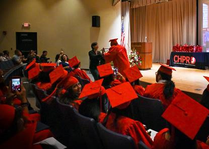 Governor’s Hispanic Fellows Class of 2024 enjoys their graduation program.